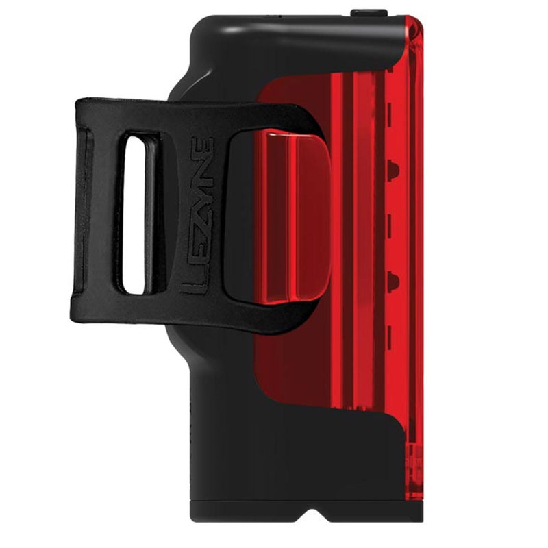 LEZYNE Strip Drive Pro 400+ Bicycle USB Rechargeable IPX7 Waterproof 270-Degree Visibility LED Rear Light w/Multiple Solid & Flash Modes | Mounting Strap Included, Black, 400 Lumens/USB-C - Image 2