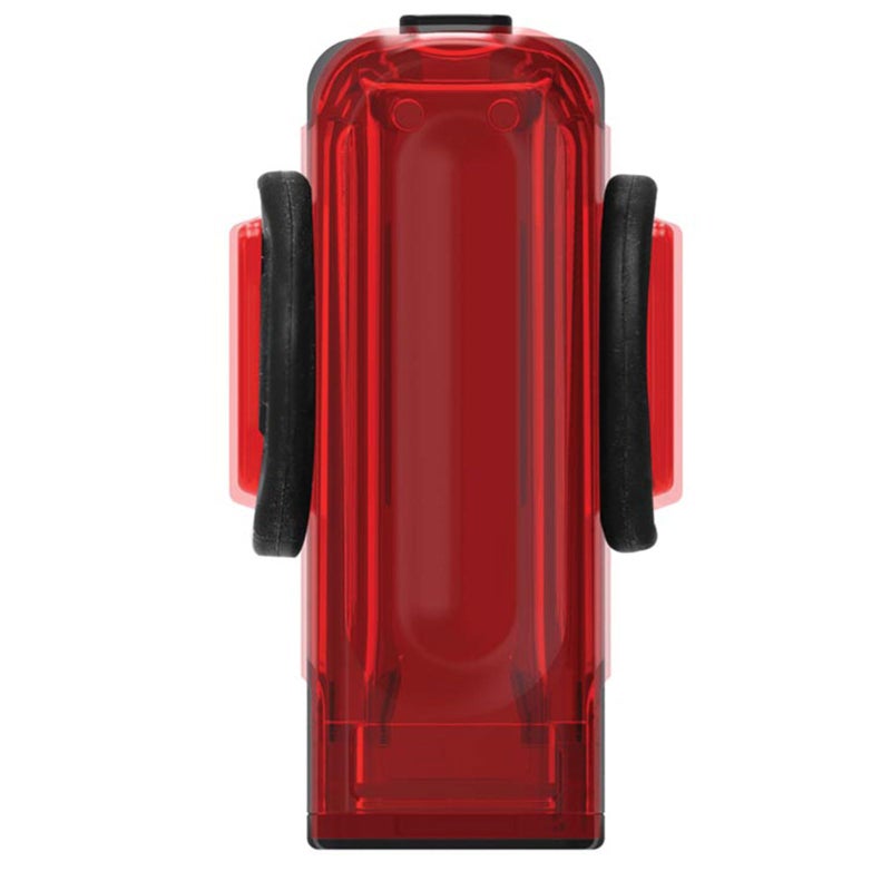 LEZYNE Strip Drive Pro 400+ Bicycle USB Rechargeable IPX7 Waterproof 270-Degree Visibility LED Rear Light w/Multiple Solid & Flash Modes | Mounting Strap Included, Black, 400 Lumens/USB-C - Image 3