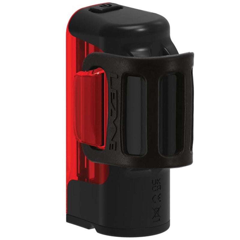 LEZYNE Strip Drive Pro 400+ Bicycle USB Rechargeable IPX7 Waterproof 270-Degree Visibility LED Rear Light w/Multiple Solid & Flash Modes | Mounting Strap Included, Black, 400 Lumens/USB-C - Image 4