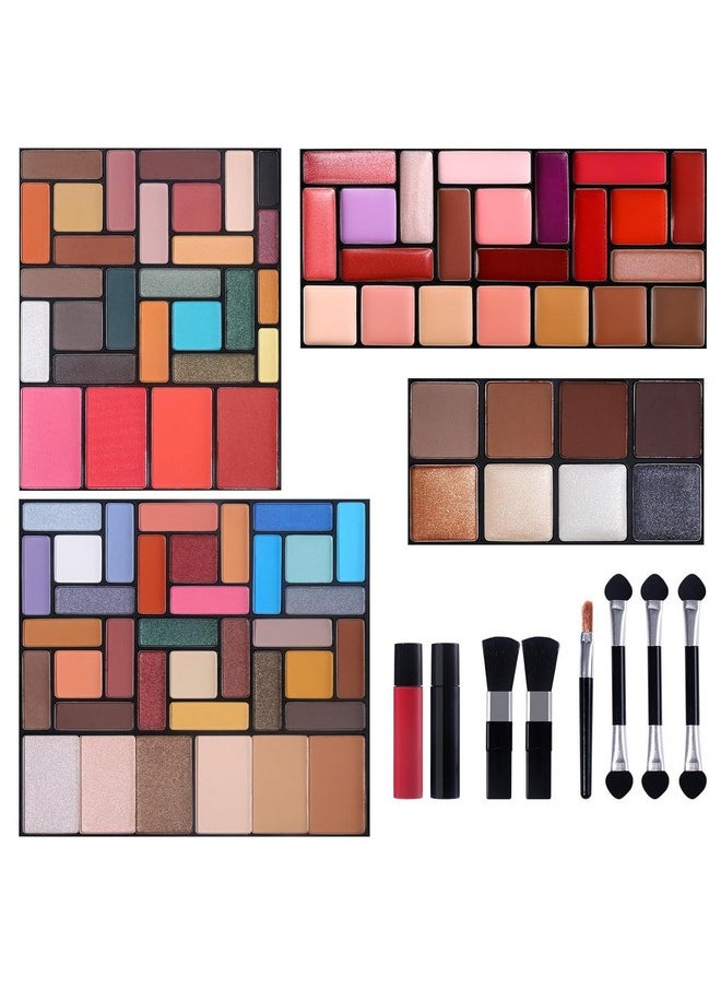 CHARMCODE CHARMCODE All in One Professional Makeup Gift Kit for Women Full Kit - Included 54 Eyeshadows Face Blusher Highlighter Eyebrow Makeup Brushes Contour Lip Gloss Mascara, Suitable for Christmas  - Image 3