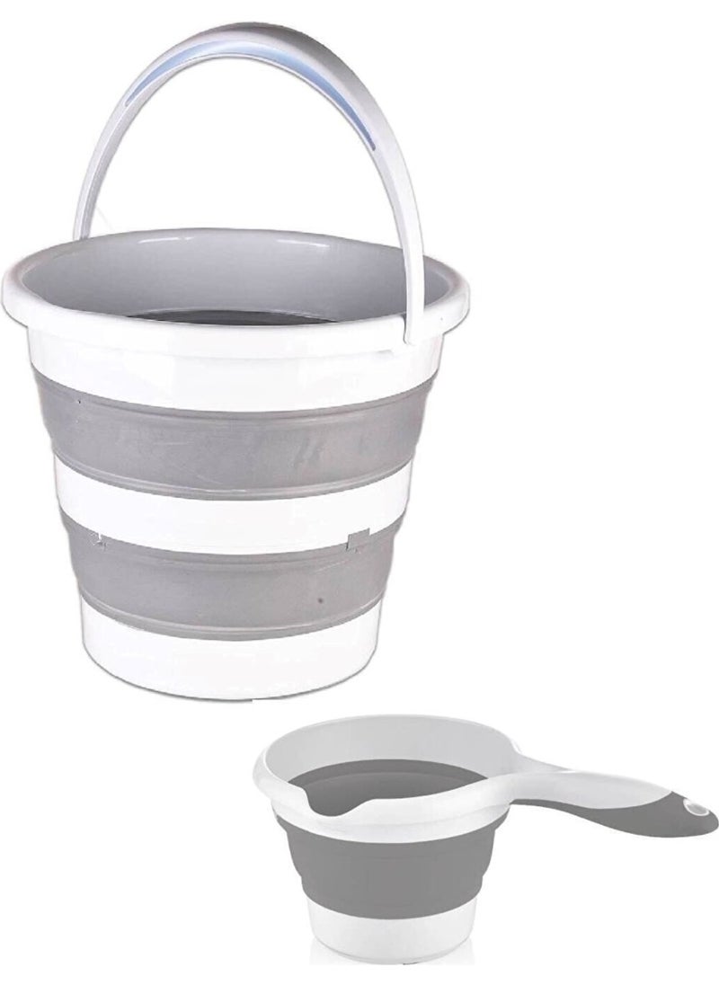 Tamu Folding Bucket and Folding Mug Set Accordion Set  - Image 1