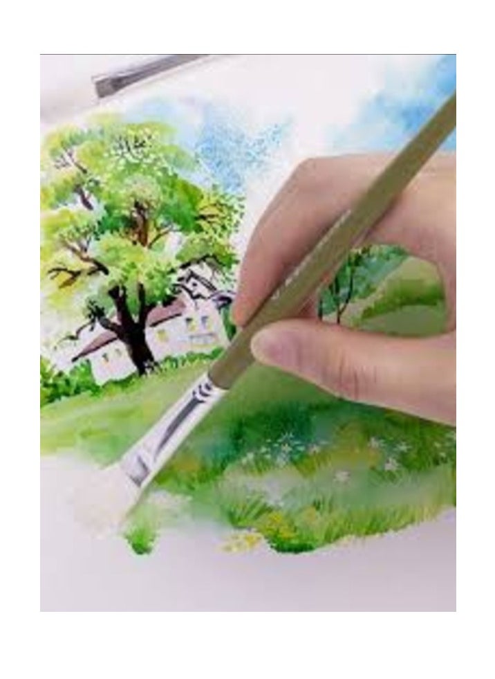 M&G M&G Chenguang Eco-Friendly Material Brush for Artist Oil Painting Size 11 - 1pcs - No:ABH978D3A  - Image 2