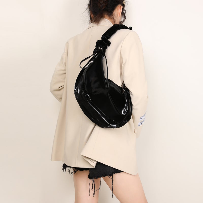 Women's Cloud Crossbody Bag 2026 New Summer Large Capacity Soft Leather - Image 3