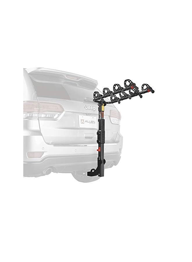 Allen Sports Premier Hitch Mounted 4-Bike Carrier, Model S545, Black - Image 3