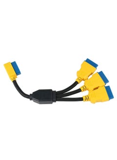 Y&D OBD2 Extension Cable, OBDII Extend Cable 1 to 3 Cord OBDii Splitter, Full 16Pin Male Female for Car OBD Diagnostic Extender Connector Reinforced Nylon Material (35CM/13.8Inch)  - Image 1