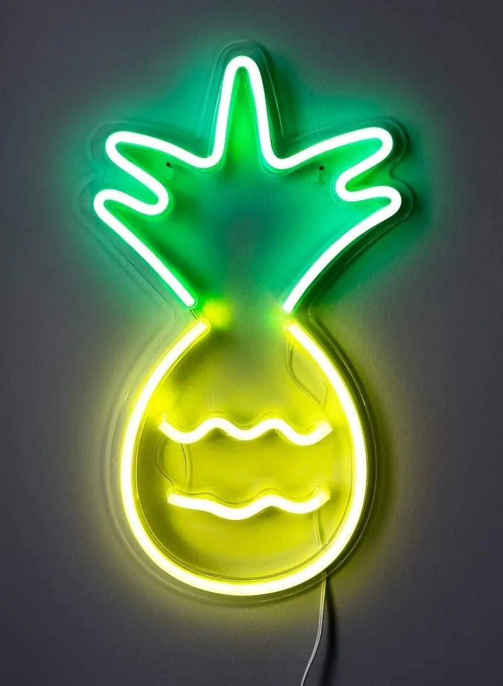 Pineapple Neon LED Sign USB plug - Image 1
