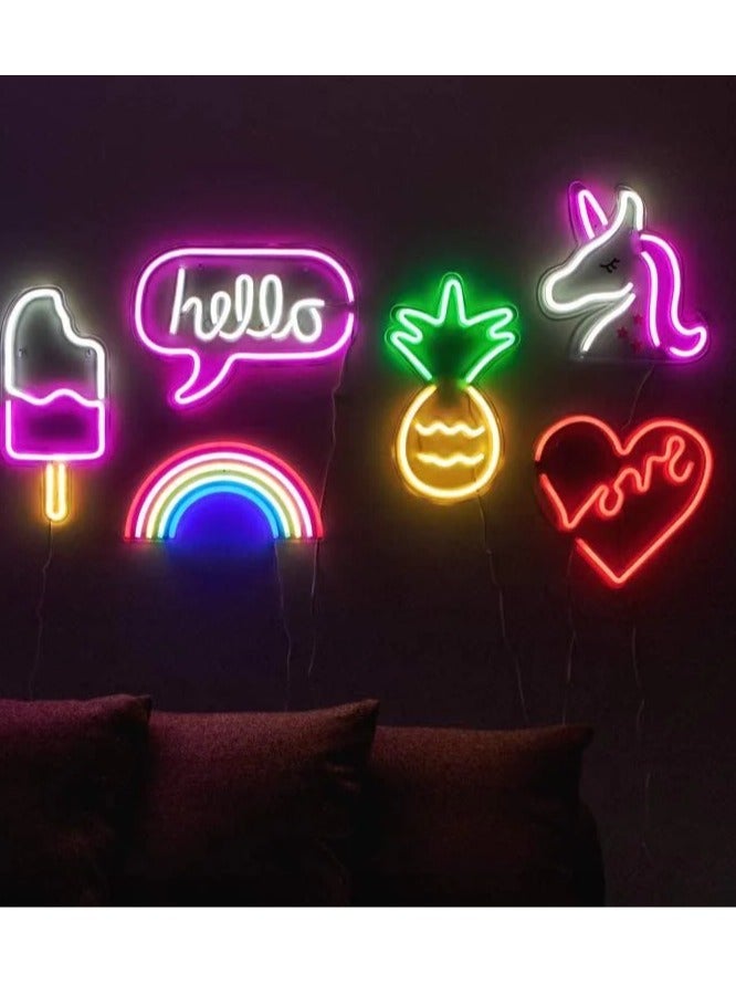 Pineapple Neon LED Sign USB plug - Image 2