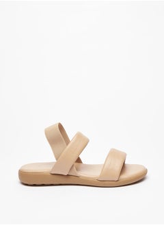 Women Solid Elasticated Back Strap Sandals