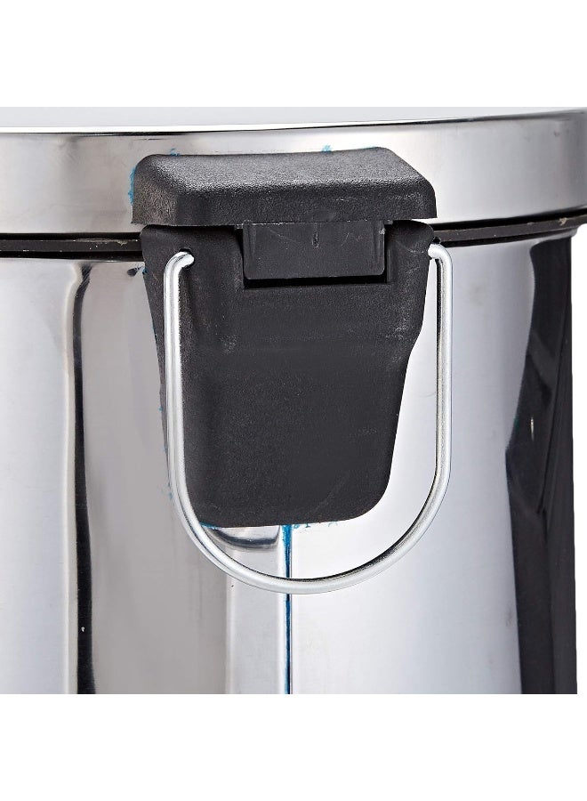 HARMONY S/STEEL PEDAL BIN SILVER 12L LTC12LS - Image 3