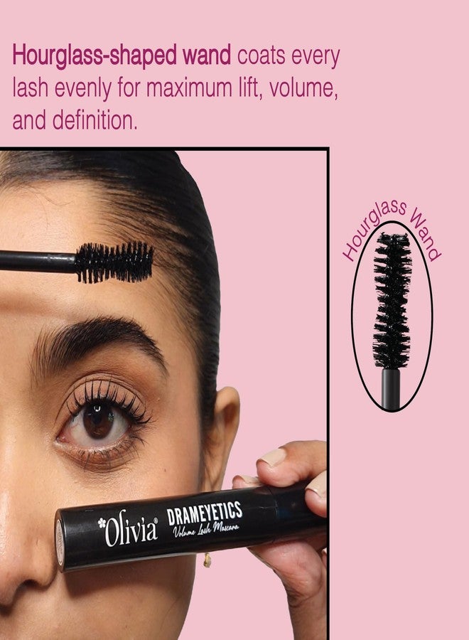 Olivia Drameyetics Volume Lash Mascara 6ml - Long Lasting, Smudge Proof & Volumizing Mascara - Image 3