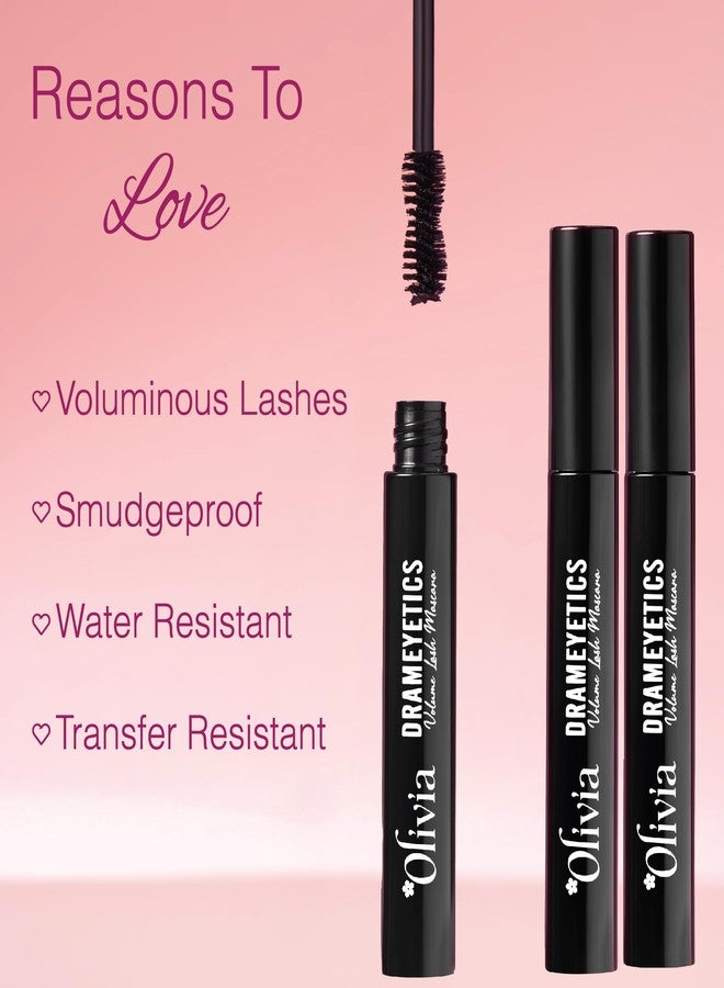 Olivia Drameyetics Volume Lash Mascara 6ml - Long Lasting, Smudge Proof & Volumizing Mascara - Image 2
