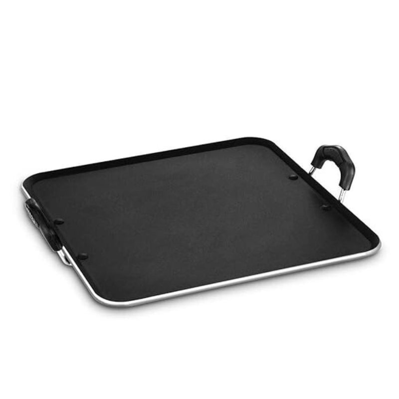 Irondeep Irondeep Aluminum Non Stick 5mm Thickness Pathri Tawa Black, 32cm  - Image 1