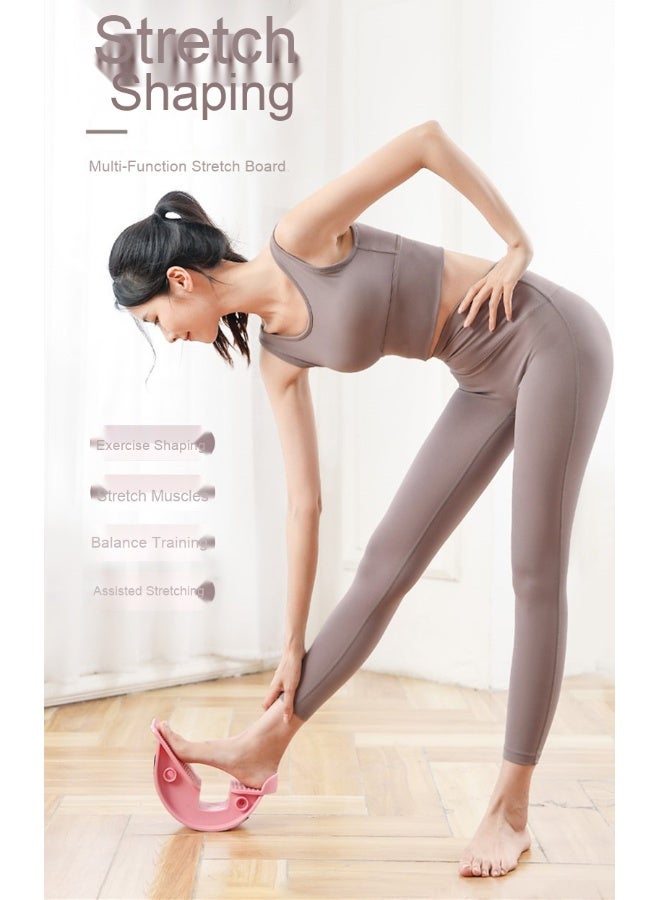 Generic Leg Stretching Incline Board - Foot Stretching Platform, Ankle Rocker, Yoga Fitness Exercise Equipment, Massage Elastic Board, Home Workout Tool, Ideal for Leg and Foot Flexibility Training  - Image 5