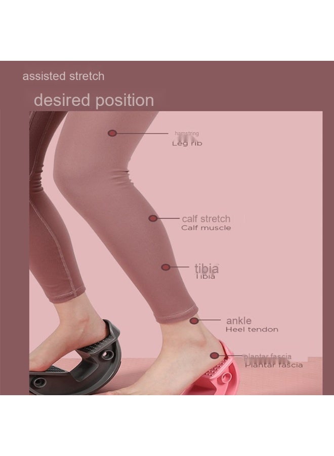 Generic Leg Stretching Incline Board - Foot Stretching Platform, Ankle Rocker, Yoga Fitness Exercise Equipment, Massage Elastic Board, Home Workout Tool, Ideal for Leg and Foot Flexibility Training  - Image 4