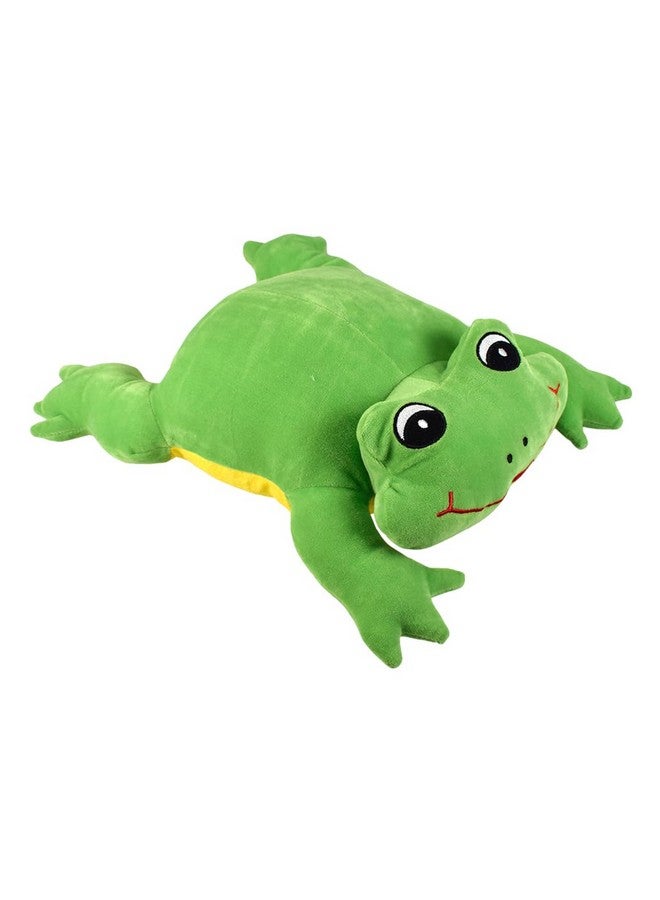 Ultra Ultra 12 inch Frog Fully Stuffed Soft Premium Plush for Kids in Green | Snuggling and Playtime | Animal Toy | Birthday Gift | Anniversary | Christmas | Diwali | Home Decor - Image 1