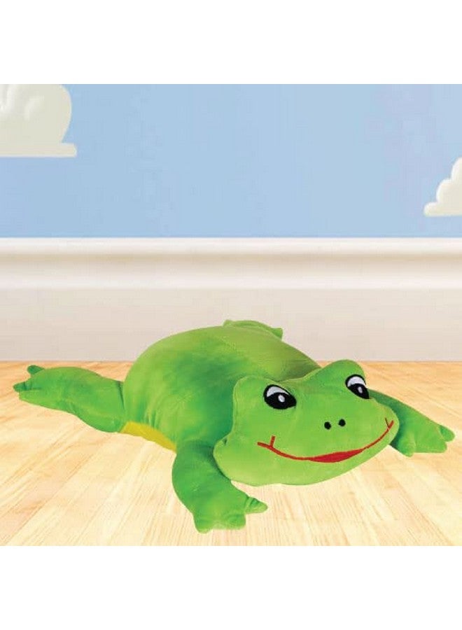 Ultra Ultra 12 inch Frog Fully Stuffed Soft Premium Plush for Kids in Green | Snuggling and Playtime | Animal Toy | Birthday Gift | Anniversary | Christmas | Diwali | Home Decor - Image 5