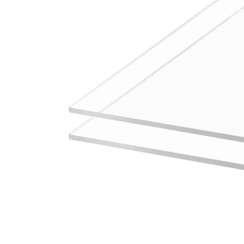 KAITELA Pack of 10 Clear Acrylic Sheet 5" x 7" Cast Plexiglass Panel 1/8" Thick (3mm) Transparent Plastic Board for Sign, Craft, Display Projects, Laser Cutting, Engraving, Painting - Image 2