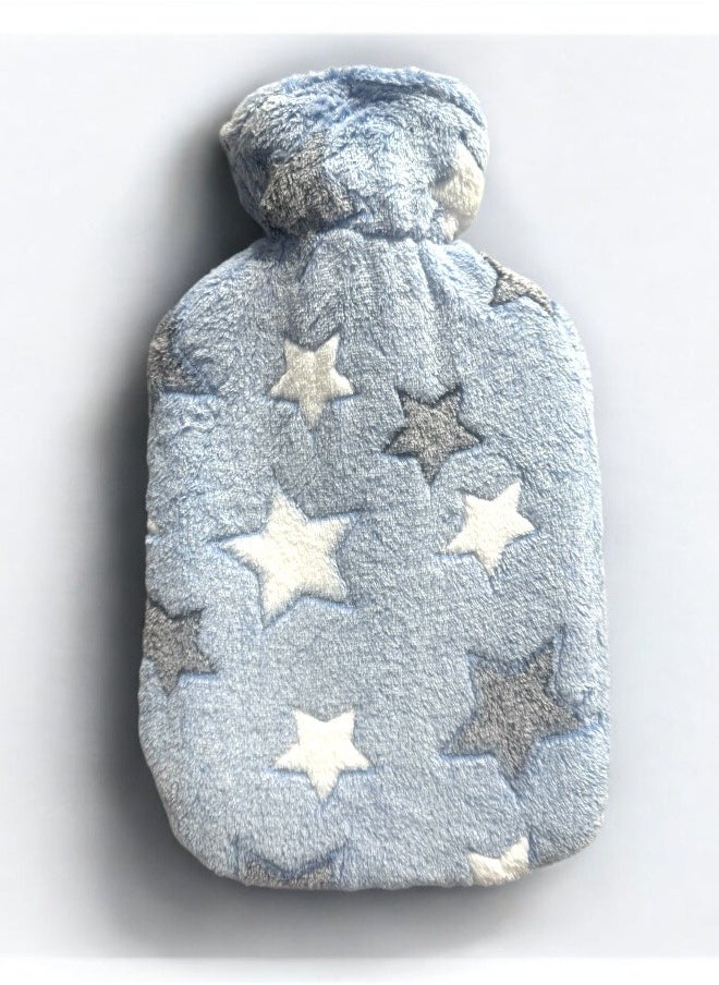 Lifenpure Hot Water Bottle Bag With Faux Fur Cover  - Image 1