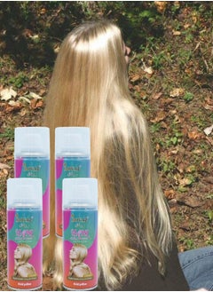 ROVAL 4 Pieces Hair Colour Spray Gold Yellow  - Image 1