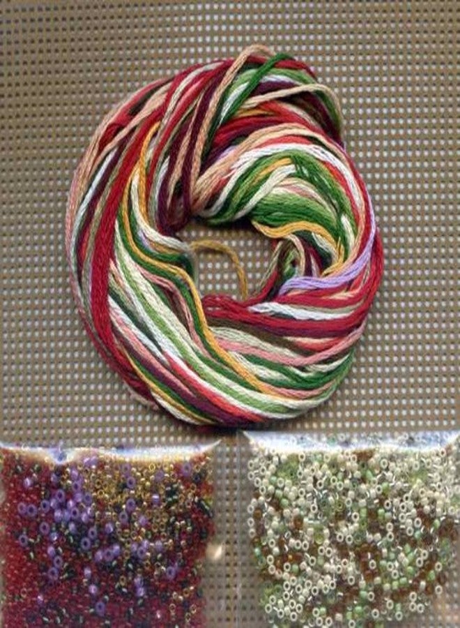 Jim Shore Christmas Spirit Santa Beaded Counted Cross Stitch Kit 2013 Mill Hill Jim Shore JS203105 - Image 3