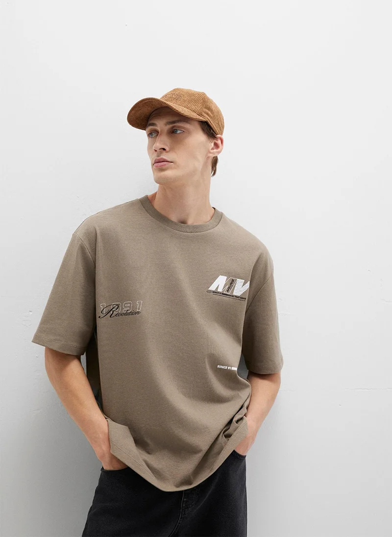 Mavi Crew Neck Regular Fit T-Shirt