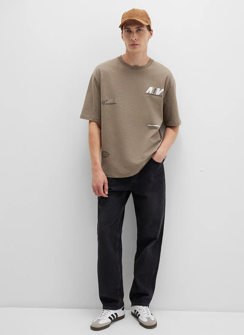 Mavi Crew Neck Regular Fit T-Shirt