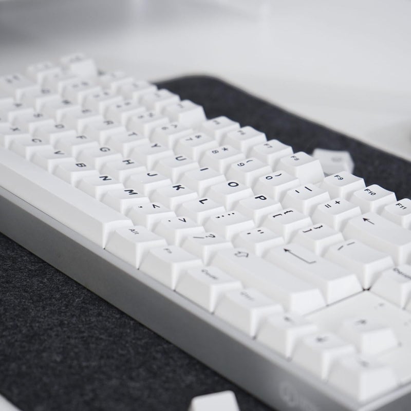 mintcaps White Keycaps Set Cherry Profile Doubleshot Bow Keycaps 120 Keys Custom Keyboard Keycap for 60% 65% 70% 75% Cherry MX Gateron Kailh Switches Mechanical Keyboard - Image 3