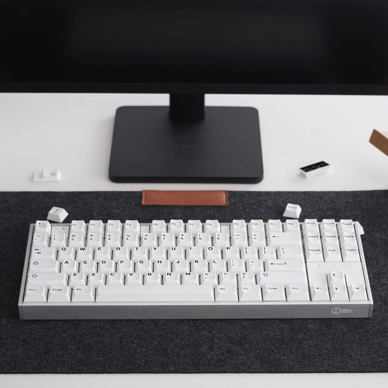 mintcaps White Keycaps Set Cherry Profile Doubleshot Bow Keycaps 120 Keys Custom Keyboard Keycap for 60% 65% 70% 75% Cherry MX Gateron Kailh Switches Mechanical Keyboard - Image 5