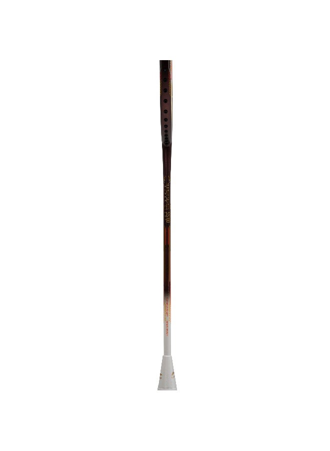 Li-Ning Super Series SS100 Carbon Graphite Badminton Strung Badminton Racket with Full Racket Cover (Maroon/White) - Image 3