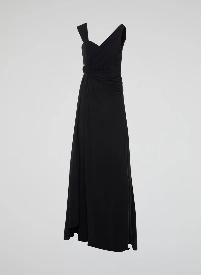 Chiara boni Black Asymmetrical Jumpsuit