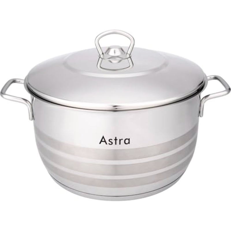 Astre Cookware 9-Pieces Set, Silver - Image 5