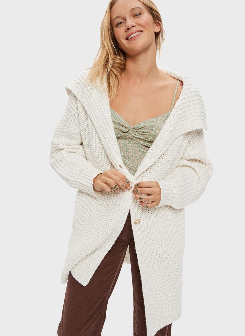 American Eagle - Knitted Longline Cardigan - Image 1