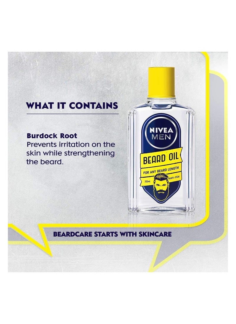 NIVEA MEN زيت اللحية للرجال من نيفيا 75 مل  - Image 4