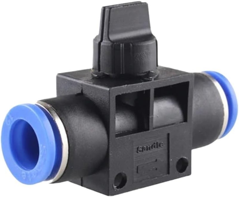 HVFF 10mm هواء سريع التوصيل 100 قطعة هوائي ماء دفع في خرطوم أنبوب موصل - Image 1