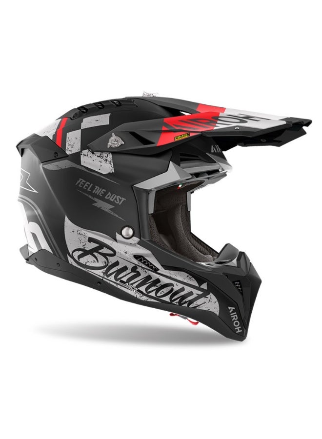 AIROH HELMET AVIATOR 3 BURNOUT MATT Helmet - Image 1