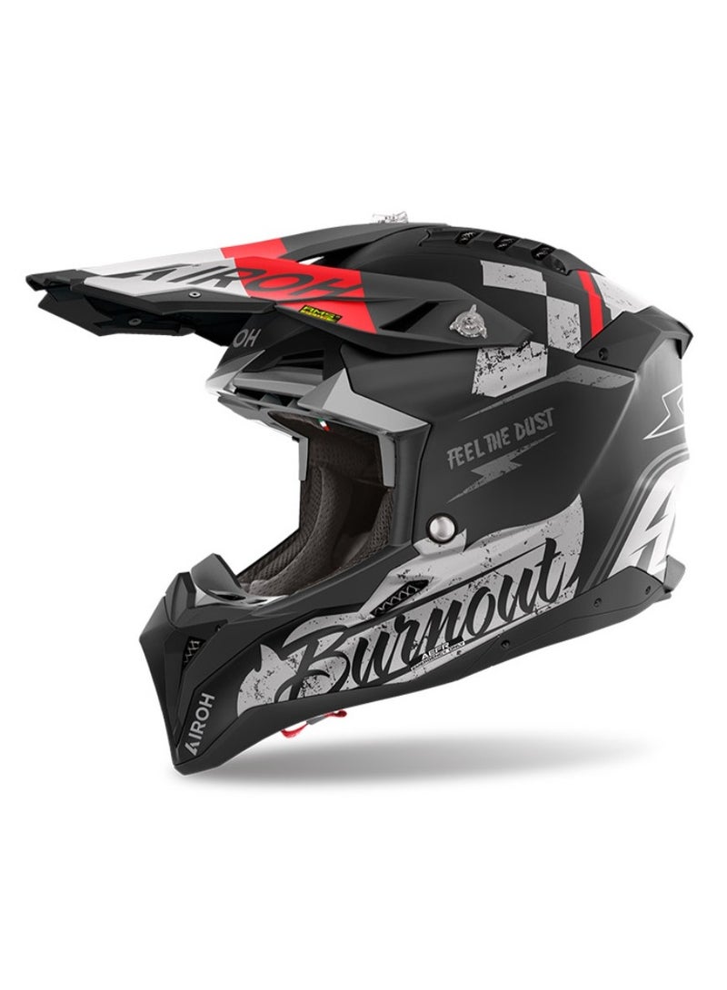 AIROH HELMET AVIATOR 3 BURNOUT MATT Helmet - Image 2