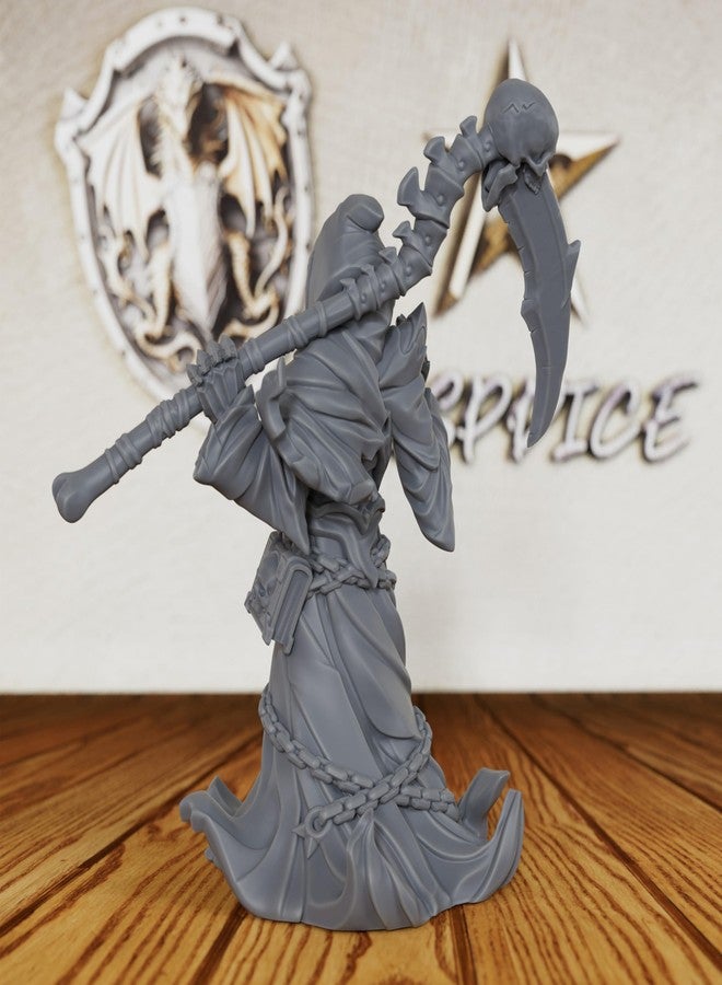 AUSPDICE 32mm Soul Reaper Miniature for DND Miniatures & Tabletop RPG Game, Unpainted Fantasy Model for TTRPG & RPG Gift-AS196 - Image 5