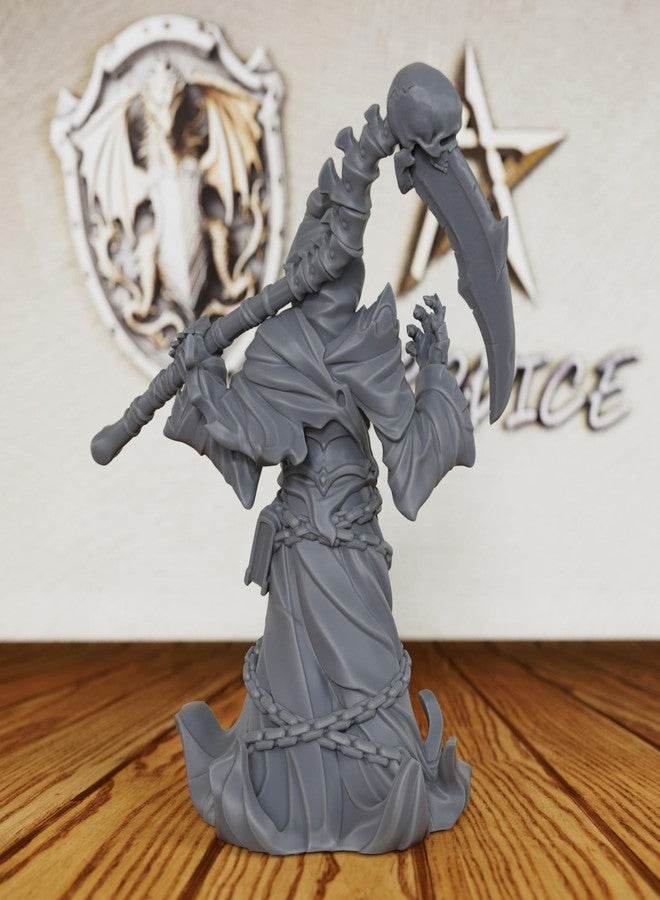 AUSPDICE 32mm Soul Reaper Miniature for DND Miniatures & Tabletop RPG Game, Unpainted Fantasy Model for TTRPG & RPG Gift-AS196 - Image 4