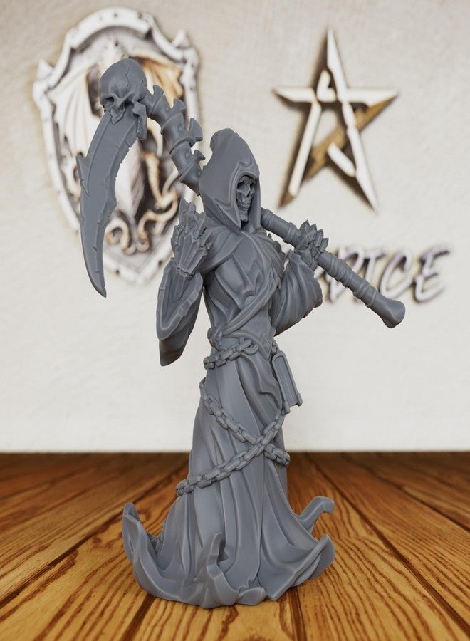 AUSPDICE 32mm Soul Reaper Miniature for DND Miniatures & Tabletop RPG Game, Unpainted Fantasy Model for TTRPG & RPG Gift-AS196 - Image 2