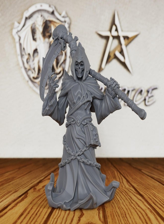 AUSPDICE 32mm Soul Reaper Miniature for DND Miniatures & Tabletop RPG Game, Unpainted Fantasy Model for TTRPG & RPG Gift-AS196 - Image 1