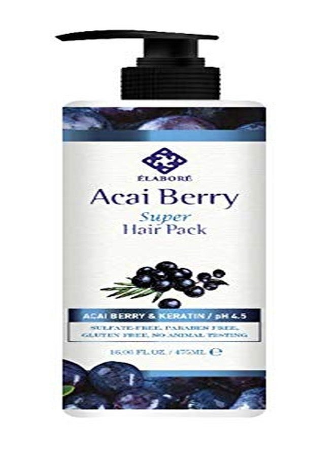 Elabore Acai Berry Super Hair Pack & Shampoo Set 16.06fl.oz/ 475ml - Image 2