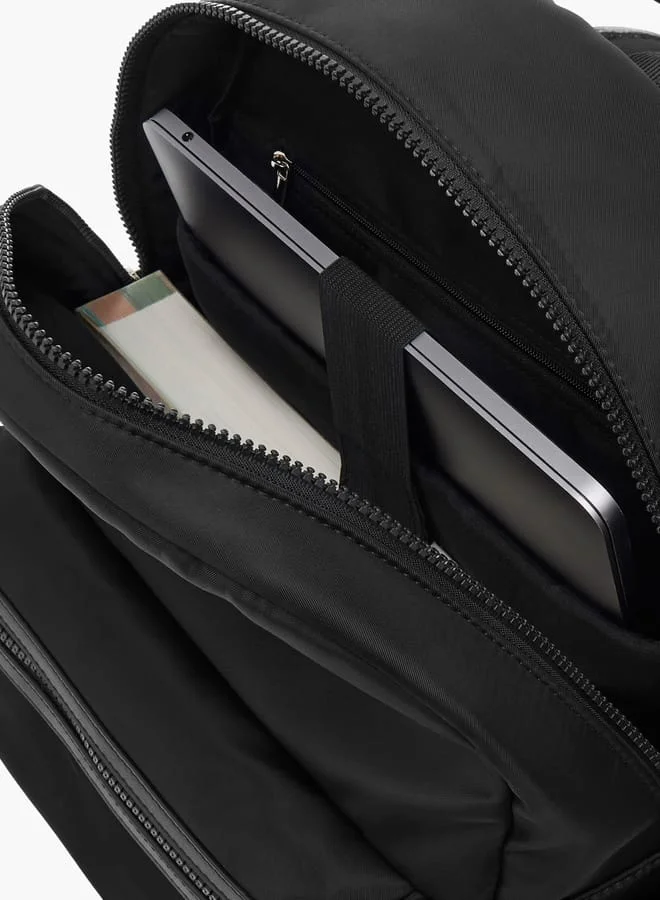 لي كوبر Women Solid Backpack with Zip Closure and Adjustable Straps - 31x15x41 cm