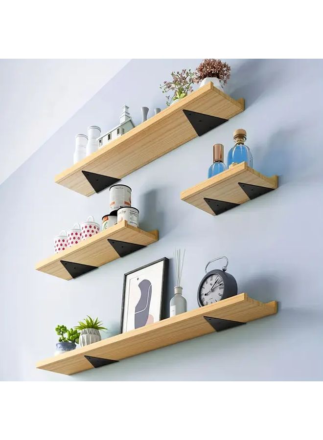 Heavy Duty Floating Shelf Brackets 8 Pack 14 5x13 Cm Metal Mounting Hardware - Image 5