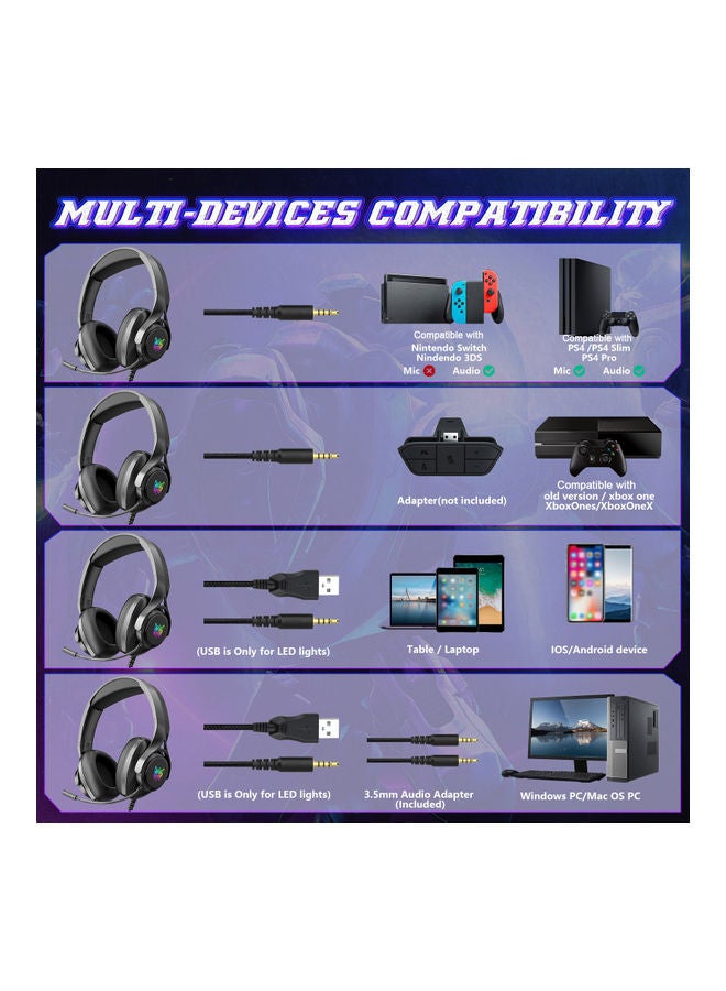 X16 Wired Over-Ear Headphones - Image 2