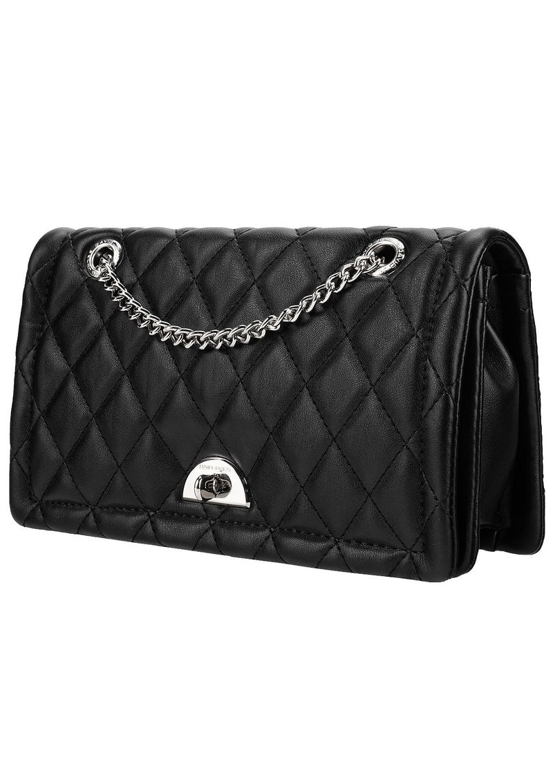 David Jones - DAVID JONES Small Cross body Cellphone Bag,Quilted PU Leather Cross body Shoulder Handbags Wallet for Women with Chain Strap - Image 1