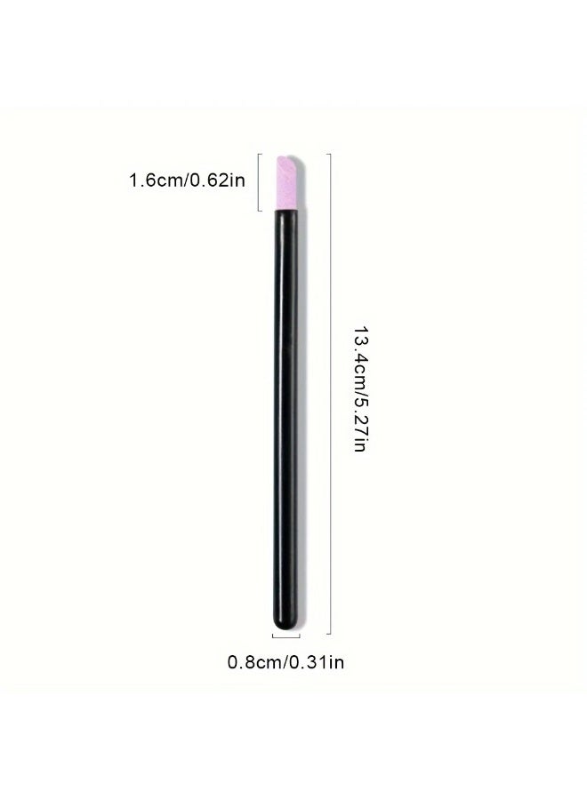 Ucanbe 6Pcs Quartz Stone Nail Care Tool Set – White, Black, Pink Cuticle Removers for Gentle, Precise Manicure & Pedicure  - Image 4