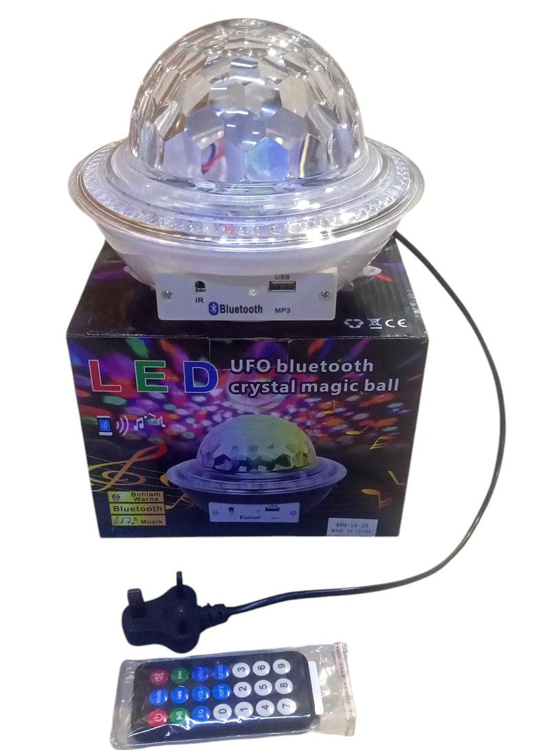 مصباح LED UFO بلوتوث كريستال سحري  - Image 1