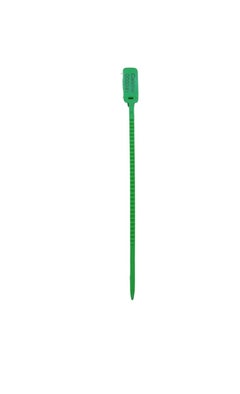Calcine Calcine 10 inches Pack of 100 Security Plastic Cable Seal Adjustable SelfLocking Cable Ties Tags Wire Padlock for Cargo Container Seal Lock  - Image 1