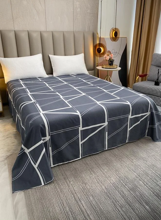 Styli Pack of 3 - Polyester Flat Sheets - 150cmx230cm, Black