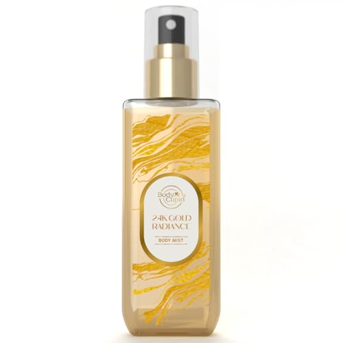 Body Cupid 24K Gold Radiance Body Mist | Luxurious Golden Fragrance | Shimmering Glow | 100 ml - Image 2